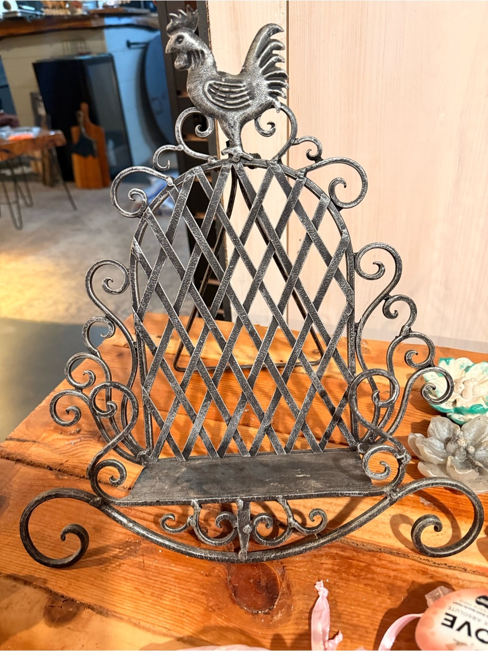Cook book holder